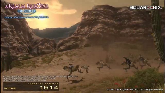 Final Fantasy 14 Character Creator Benchmark смотреть онлайн