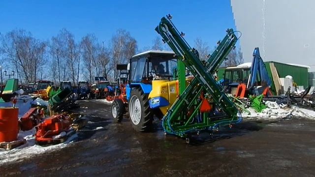 Опрыскиватель полевой Badilli Cobra X-TREME 1000 смотреть онлайн