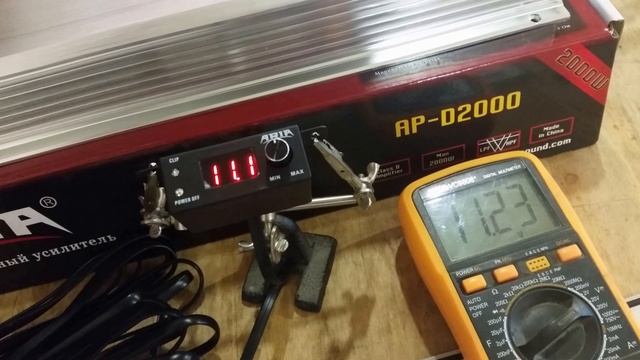 Усилитель ARIA AP-D2000 с обновленным регулятором баса смотреть онлайн