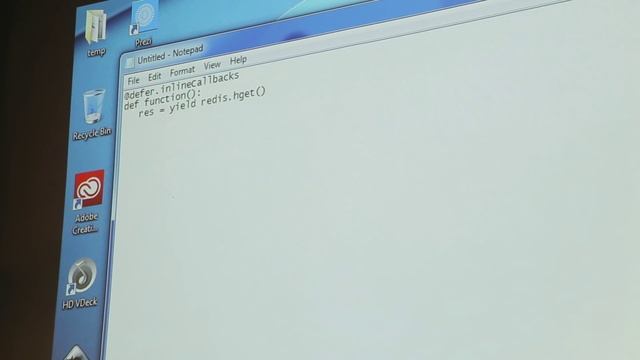 Работа асинхронного кода Python на Twisted / Евгений Климов [Python Meetup 25.09.2015] смотреть онлайн