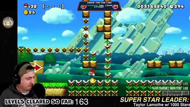 Halfway To 300 ? 30 Lives & 150 Clears Playing No Skip Endless Expert In Mario Maker 2 On The Ninte смотреть онлайн