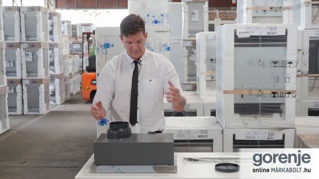 Gorenje BHP523E10X | Kihúzható páraelszívó bemutató videó смотреть онлайн
