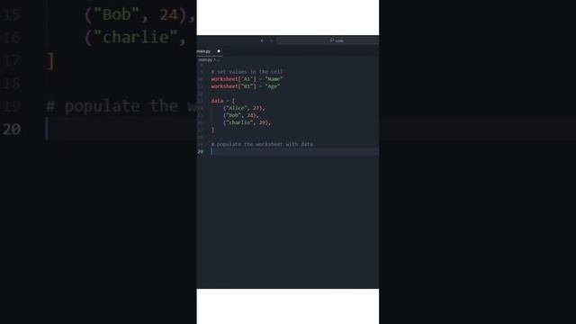 create excel file using python ? | python excel | python in excel смотреть онлайн