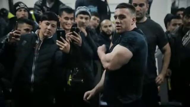 Михаил Волынкин. Мастер класс в зале Hammer Fitness в городе Ош смотреть онлайн
