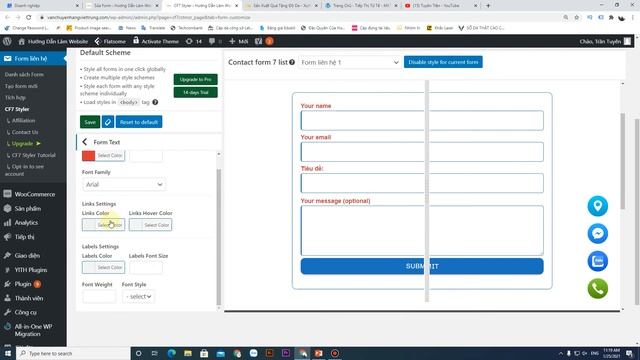 [Bài 29] Hướng Dẫn Làm Đẹp Mẫu Form Báo Giá, Liên Hệ và Đặt Hàng Contact Form 7 смотреть онлайн