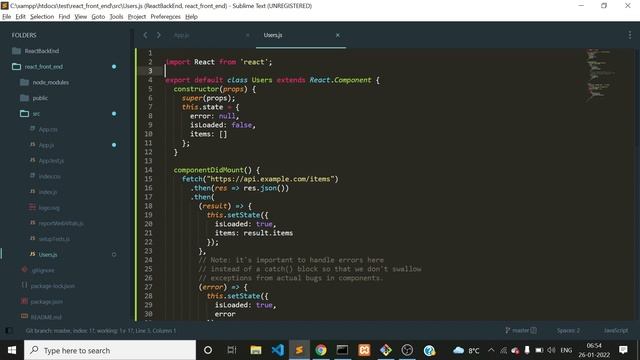Laravel API With React JS | Connect React Js with Laravel API | Laravel And React JS | Ajay yadav смотреть онлайн