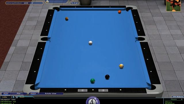 Virtual Pool 4 Online 9ball Scotch Doubles смотреть онлайн