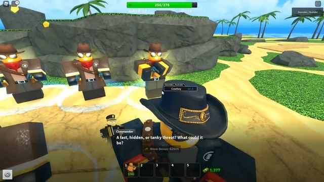 Golden Cowboy Road Roblox Tower Defense Simulator смотреть онлайн