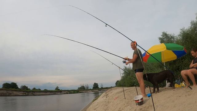 Семейная рыбалка: научил жену ловить на фидер, жарим шашлык, отдыхаем на пляже смотреть онлайн