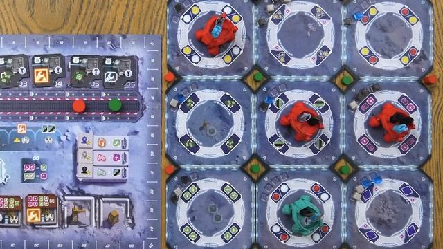 From the Moon Preview - Multi-Layered Worker Placement! смотреть онлайн