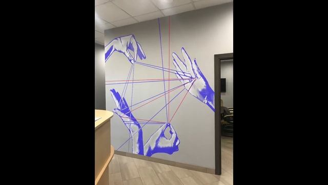Роспись стен в офисе. смотреть онлайн