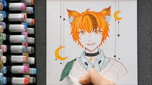 ФРАНКЛИН - ЛИСА ? РИСУЮ СВОЕГО ПЕРСОНАЖА С УШКАМИ + КОНКУРС на МАРКЕРЫ ARTISTICKS смотреть онлайн