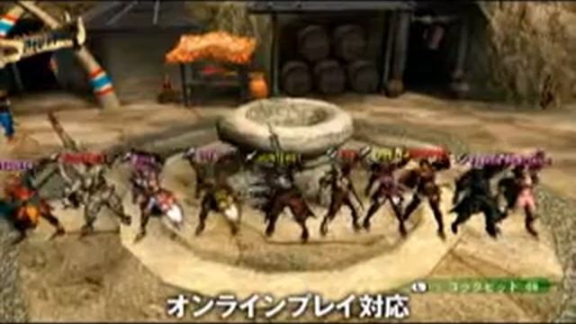 Wii Monster Hunter G PV 02 смотреть онлайн