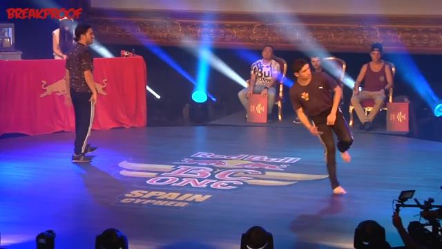 Elihu VS Husky Hask - Top4 - Red Bull BC ONE Spain 2015 смотреть онлайн
