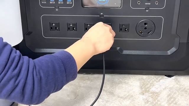 SOUOP S5 - 5000W 5040Wh портативная зарядная станция смотреть онлайн