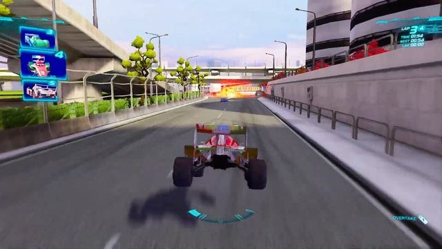 Cars 2 The Video Game | Francesco Bernoulli - Battle Race (Impact Mine) | Terminal Sprint 4 Laps смотреть онлайн