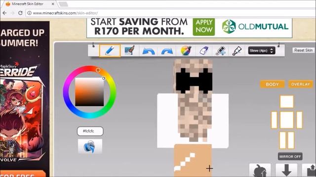 How I make my Minecraft Skins | Watch till end! смотреть онлайн