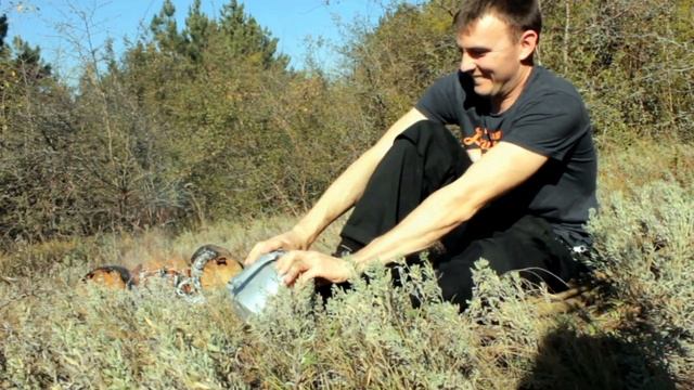 Уха из пеленгаса | УХА в армейском котелке из пеленгаса | УХА НА КОСТРЕ смотреть онлайн