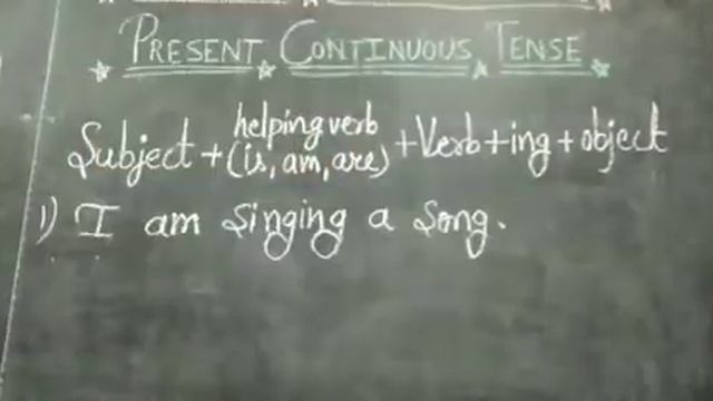 Class 5 - English Grammar - Present Continuous Tense смотреть онлайн
