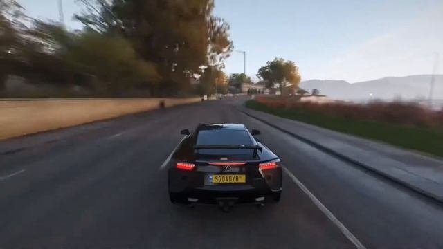 Full throttle in the Lexus LFA | FORZA HORIZON 4 смотреть онлайн