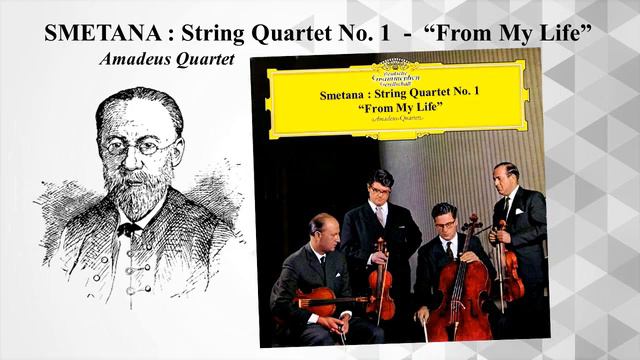 SMETANA - Quarteto de Cordas No. 1 "From My Life" - Amadeus Quartet смотреть онлайн