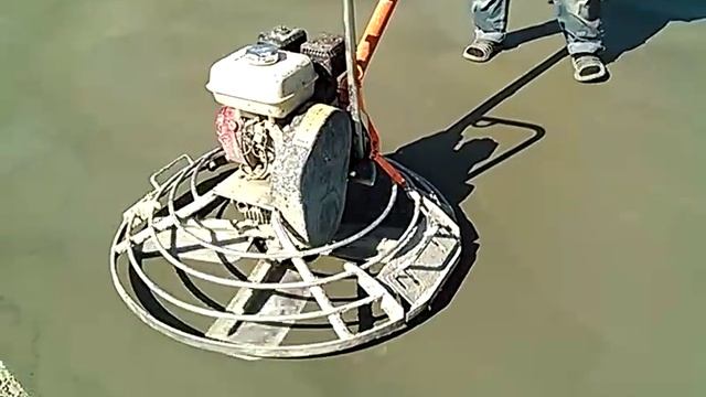 Шлифовка бетона вертолетом! смотреть онлайн