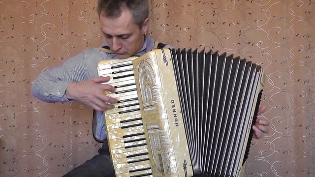 Klangprobe. Akkordeon Hohner Verdi 3. "Rio-Rita" Pasodoble. смотреть онлайн
