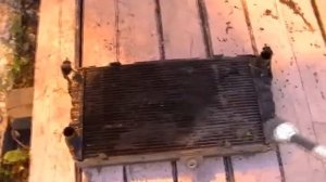 Таун Айс двигатель  3у Ремонт радиатора