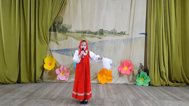 Народная песня Вот задумал комарик жениться Юргаева Виктория смотреть онлайн