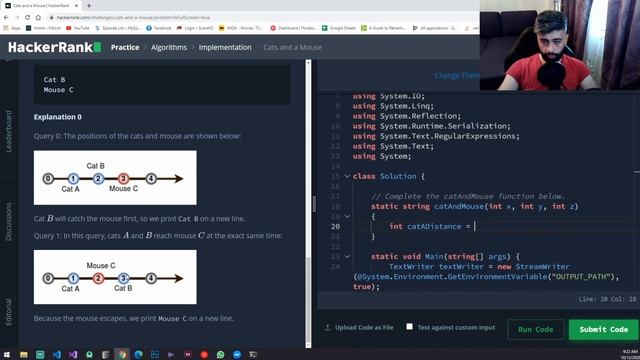 Cats and a Mouse | Coding Challenges #15 смотреть онлайн