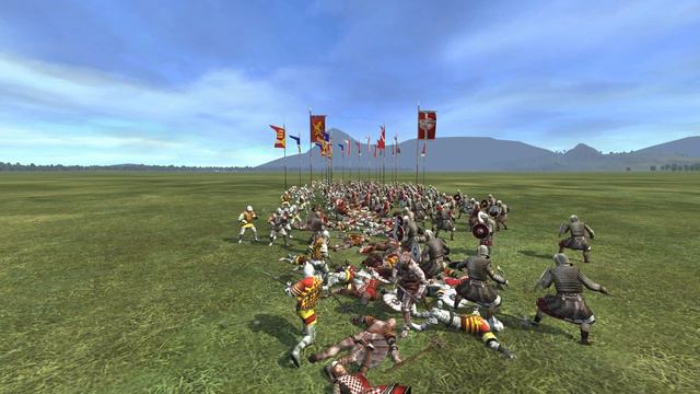 Medieval 2 Total War | [Denmark] Viking Raiders vs [England] Dismounted English Knights смотреть онлайн