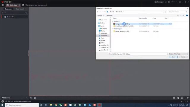 How to Import & Export Config file IVMS 4200 смотреть онлайн