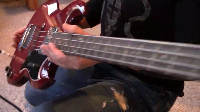 1964 ORIG GIBSON EB-0 BASS eddievegas.com Eddie Vegas смотреть онлайн