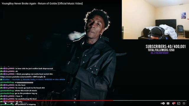Dxvin React To YoungBoy Never Broke Again - Return of Goldie [Official Music Video] Reaction смотреть онлайн