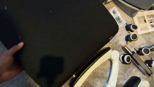 Hbada Ergonomic Office Chair With Footrest Unboxing & Assembly