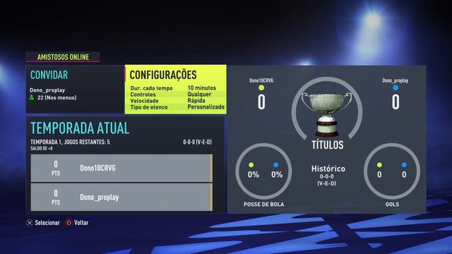 FIFA 22 - Como jogar partidas online com o amigo ! смотреть онлайн