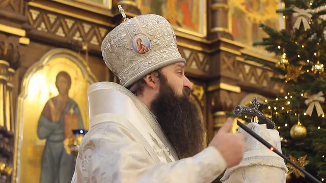 Проповедь архиепископа Антония в Праздник Крещения Господня смотреть онлайн