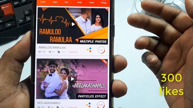 how to create video with photos and music lyrics in telugu 2021 || Best photo Editing app смотреть онлайн