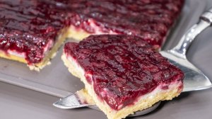 ВКУСНЕЕ всех пирогов, а готовится совсем ПРОСТО: самый нежный и лёгкий ВИШНЁВЫЙ ПИРОГ