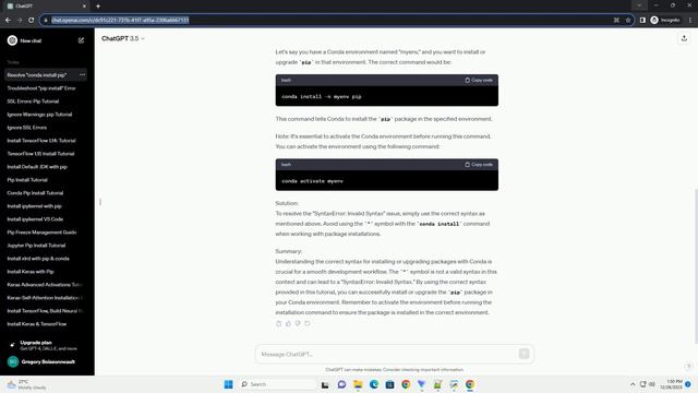 conda install pip syntaxerror invalid syntax смотреть онлайн