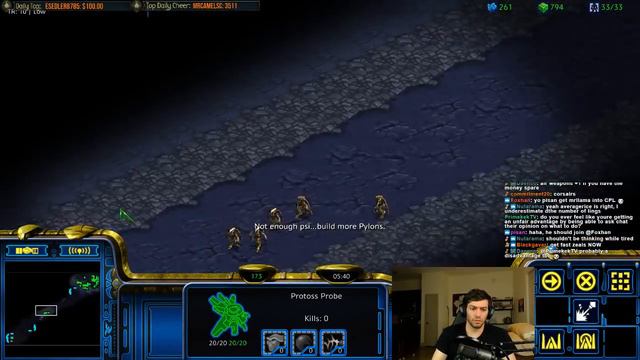 Starcraft Bw - Protoss vs Zerg - HOLD THE DOOR смотреть онлайн