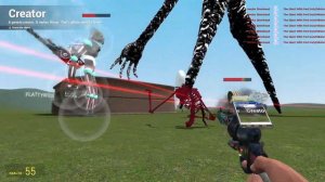MECHA SIREN HEAD vs TREVOR HENDERSON Creatures in Garry's Mod GMod
