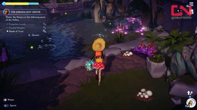 Gather Sunlit Plateau Water in Disney Dreamlight Valley - The Dreamlight Grove Quest смотреть онлайн