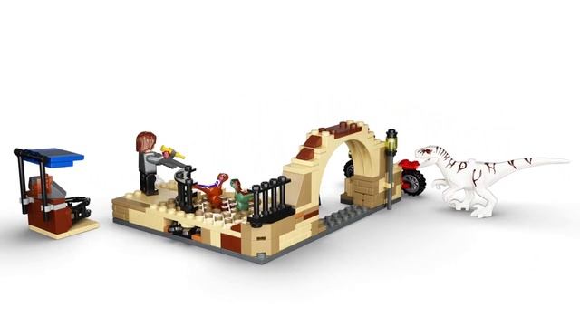 LEGO ЛЕГО Jurassic World Атроцираптор: погоня на мотоцикле 76945 смотреть онлайн