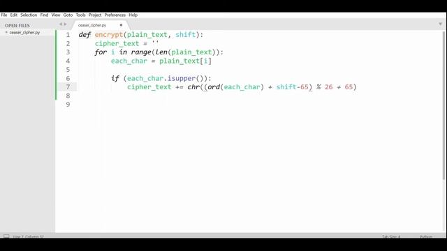 Caesar Cipher using python || Python || Encryption || Security смотреть онлайн