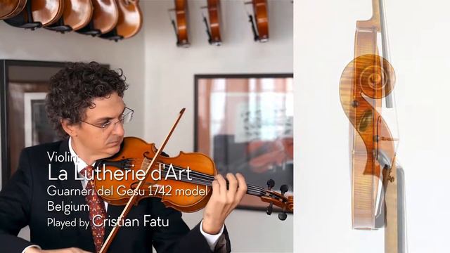 (SOLD) La lutherie d'art Violin, Guarneri del Gesu / Cristian Fatu / at the Metzler Violin Shop смотреть онлайн