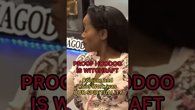 Proof HOODOO is WITCHCRAFT, Conjure & Root Work was OUR Spirituality смотреть онлайн