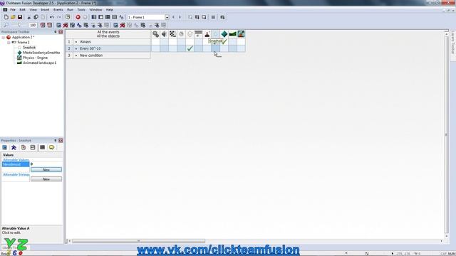 Clickteam Fusion 2.5 - УРОК По созданию Снега смотреть онлайн
