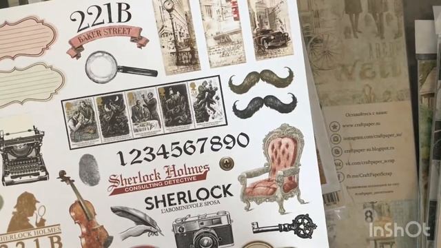 СКРАПБУКИНГ. Обзор дизайн посылки. Арт-Хобби. Polkadot EcoPaper CraftPaper смотреть онлайн