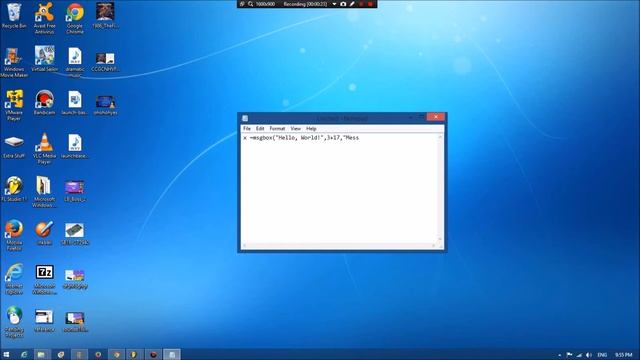 Creating A "Hello, World!" Program with VBScript смотреть онлайн